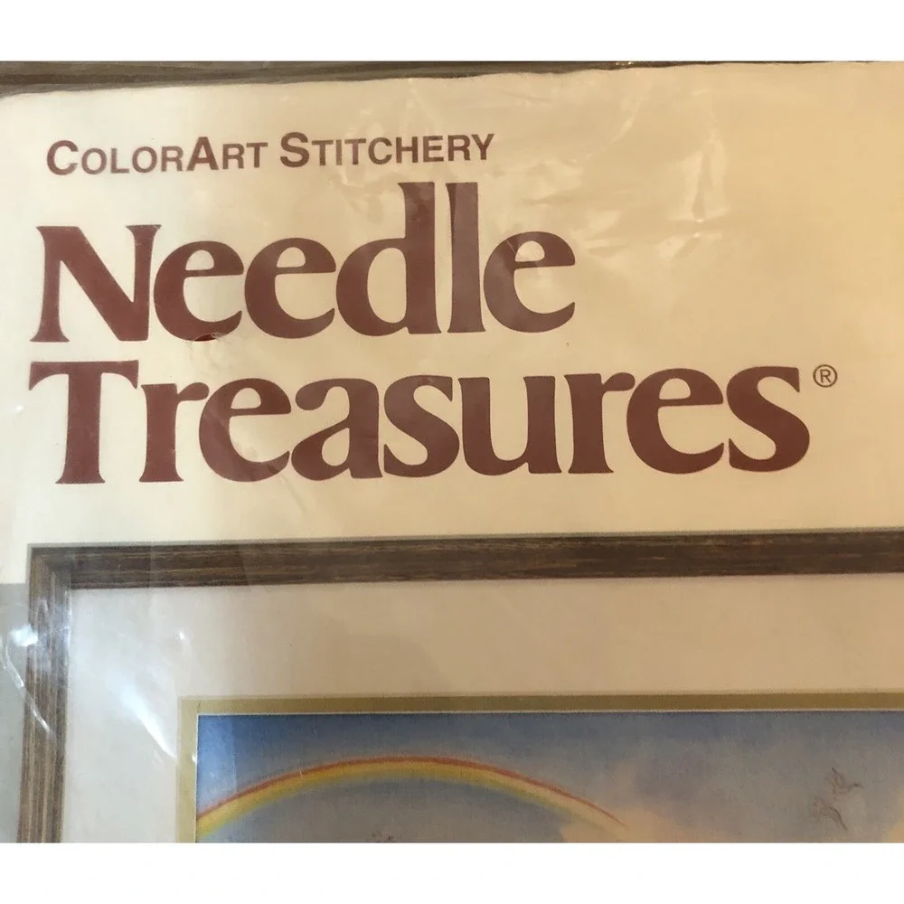 JCA Needle Treasures Cross Stitch Kit The Ark 00650 ColorArt Stitchery Printed
